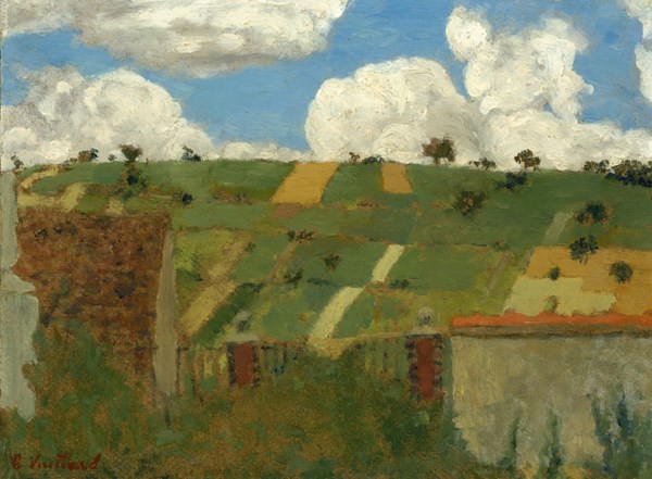 Grafika (01812) - Edouard Vuillard: "Landscape of the Ile-de-France, 1894" - 2000 piezas
