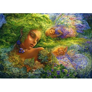 Grafika (T-00295) - Josephine Wall: "Moss Maiden" - 1000 piezas