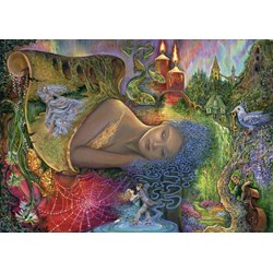 Grafika (T-00190) - Josephine Wall: "Dreaming in Color" - 1000 piezas