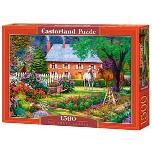 Castorland (C-151523) - "The Sweet Garden" - 1500 piezas