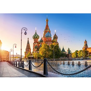 Castorland (B-52714) - "Saint Basil's Cathedral, Moscow" - 500 piezas