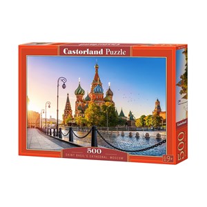 Castorland (B-52714) - "Saint Basil's Cathedral, Moscow" - 500 piezas