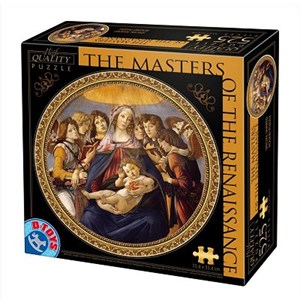 D-Toys (66985-TM01) - Sandro Botticelli: "Madonna della Melagra" - 525 piezas