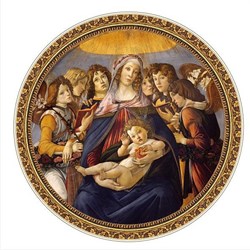 D-Toys (66985-TM01) - Sandro Botticelli: "Madonna della Melagra" - 525 piezas