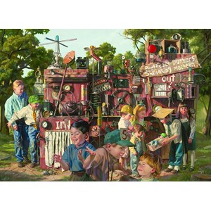 Eurographics (8000-0445) - Bob Byerley: "Incredible Shrinking Machine" - 1000 piezas