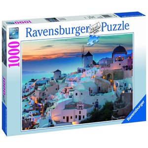 Ravensburger (19611) - "Evening on Santorini" - 1000 piezas