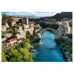 Trefl (10383) - "Mostar, Bosnia and Herzegovina" - 1000 piezas