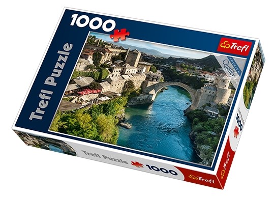 Trefl (10383) - "Mostar, Bosnia and Herzegovina" - 1000 piezas