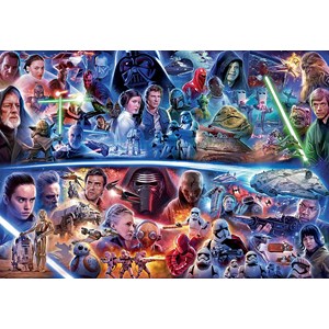 Ravensburger (17827) - "Star Wars Galactic Time Travel" - 18000 piezas