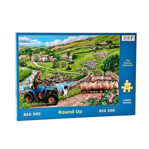 The House of Puzzles (4371) - "Round Up" - 500 piezas