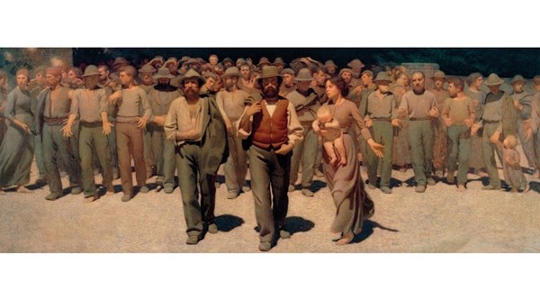 Ravensburger (19006) - Giuseppe Pellizza da Volpedo: "Il Quarto Stato, 1901" - 1000 piezas