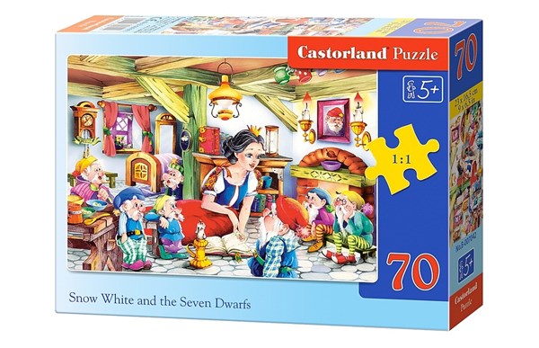 Castorland (B-007042) - "Snow White and the Seven Dwarfs" - 70 piezas