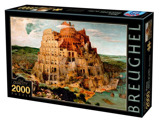 D-Toys (66947-BR05) - Pieter Brueghel the Elder: "The Tower of Babel" - 2000 piezas