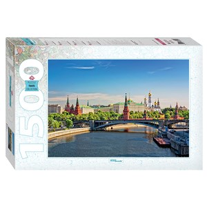 Step Puzzle (83052) - "Kremlin, Moscow" - 1500 piezas