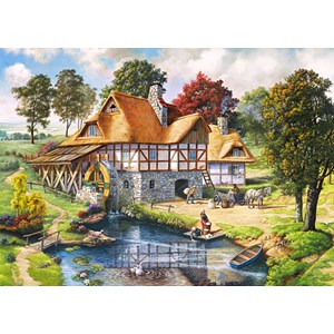 Castorland (C-200498) - "The water mill" - 2000 piezas