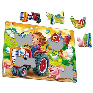 Larsen (BM7) - "Farm Kid with Tractor" - 15 piezas