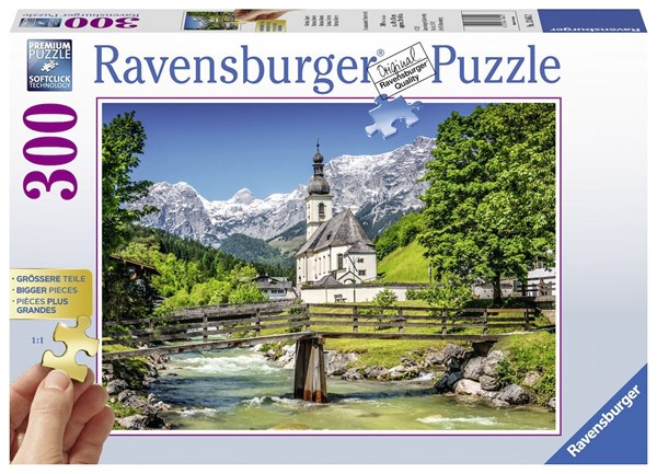 Ravensburger (13645) - "Ramsau, Bayern" - 300 piezas
