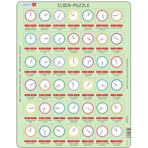 Larsen (OB7-GB) - "Clock-Puzzle - GB" - 42 piezas