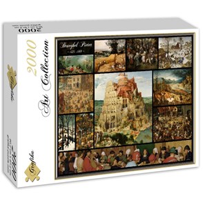 Grafika (00835) - Pieter Brueghel the Elder: "Collage" - 2000 piezas
