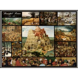 Grafika (00835) - Pieter Brueghel the Elder: "Collage" - 2000 piezas