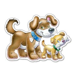 Castorland (B-04218) - "Each one its small" - 4 5 6 7 piezas