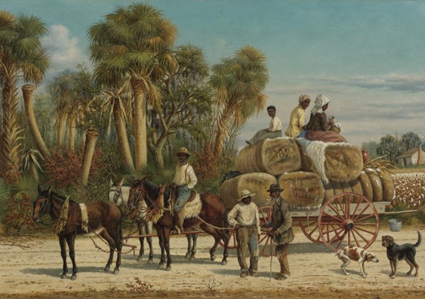 Grafika (00379) - William Aiken Walker: "Cotton Wagon, 1883" - 1000 piezas