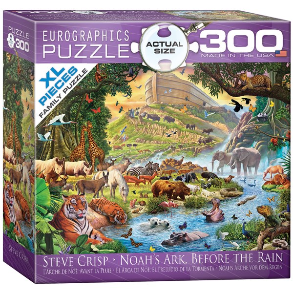 Eurographics (8300-0980) - Steve Crisp: "Noah's Ark, Before the Rain" - 300 piezas