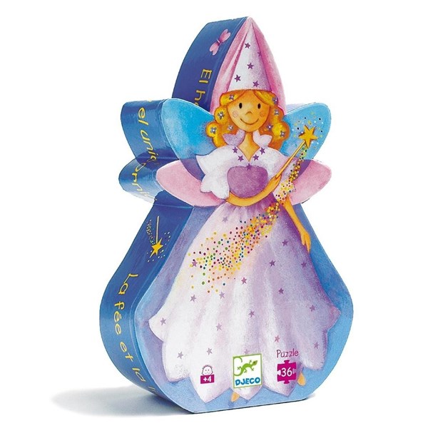Djeco (07225) - "The Fairy and the Unicorn" - 36 piezas
