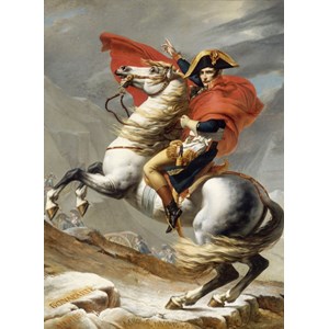 Grafika Kids (00349) - Jacques-Louis David: "Napoleon Crossing the Alps" - 300 piezas