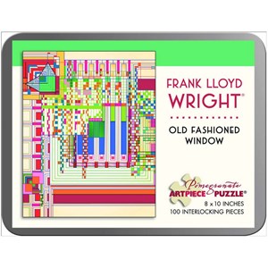 Pomegranate (AA759) - Frank Lloyd Wright: "Old Fashioned Window" - 100 piezas