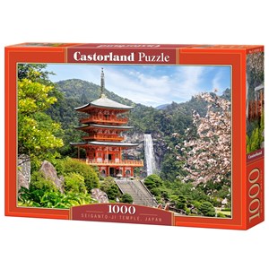 Castorland (C-103201) - "Seiganto-Ji Temple, Japan" - 1000 piezas