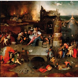 Grafika (01165) - Jerome Bosch: "The Temptation of Saint Anthony, 1495-1515" - 1500 piezas