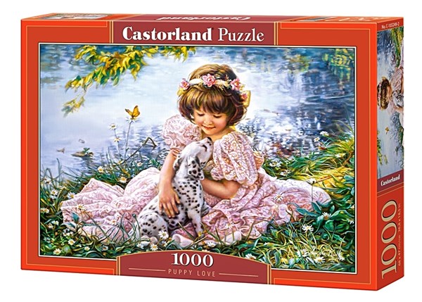 Castorland (C-103249) - "Puppy Love" - 1000 piezas