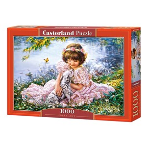 Castorland (C-103249) - "Puppy Love" - 1000 piezas