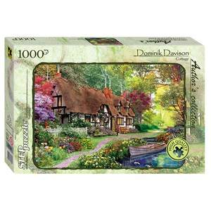 Step Puzzle (79534) - Dominic Davison: "Cottage" - 1000 piezas
