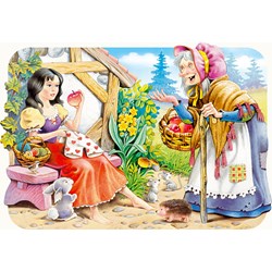 Castorland (B-03211) - "Blanche Neige and witch" - 30 piezas