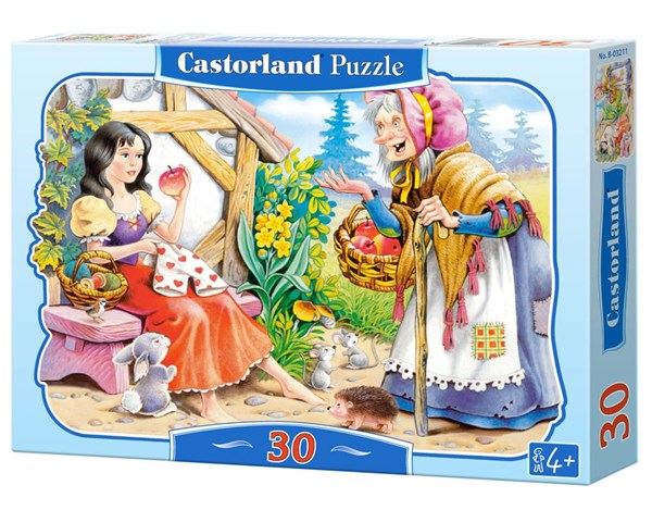 Castorland (B-03211) - "Blanche Neige and witch" - 30 piezas