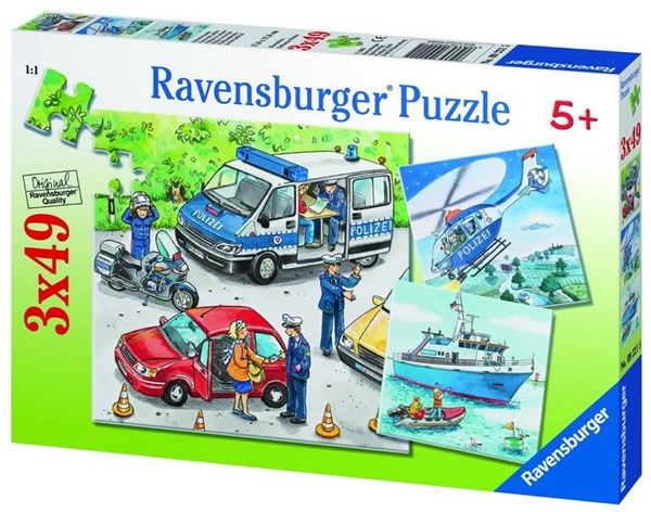 Ravensburger (09221) - "Police Forces" - 49 piezas