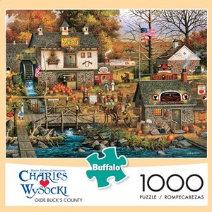 Buffalo Games (11435) - Charles Wysocki: "Olde Buck's County" - 1000 piezas