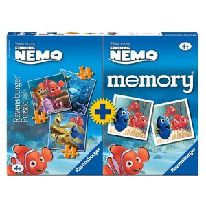 Ravensburger (07344) - "Nemo + Memory" - 25 36 49 piezas