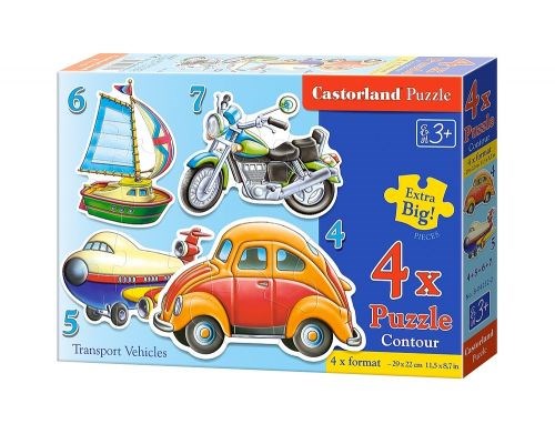 Castorland (В-04119) - "Post Transportation" - 4 5 6 7 piezas