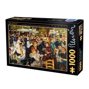 D-Toys (66909-6) - Pierre-Auguste Renoir: "The Galette Windmill Ball" - 1000 piezas