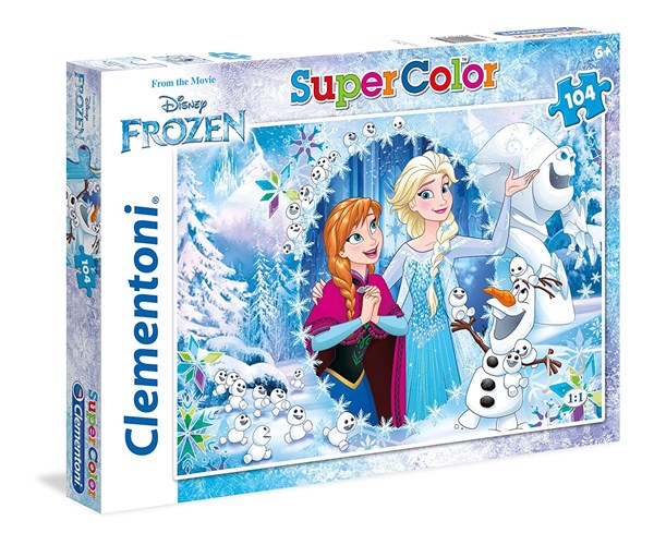 Clementoni (27985) - "Frozen" - 104 piezas
