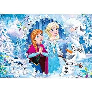 Clementoni (27985) - "Frozen" - 104 piezas