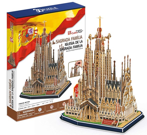 Cubic Fun (MC153H) - "Sagrada Família" - 194 piezas