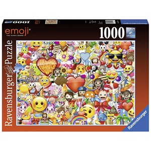 Ravensburger (19772) - "Emoji" - 1000 piezas