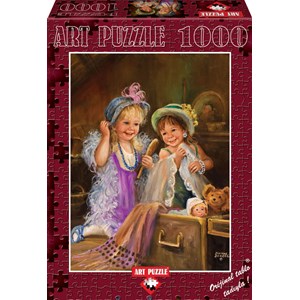 Art Puzzle (4461) - "Beauties in the Attic" - 1000 piezas