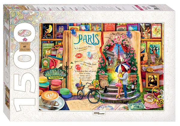 Step Puzzle (83060) - "Paris" - 1500 piezas