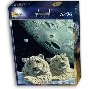 Grafika (02417) - Schim Schimmel: "Lair of the Snow Leopard" - 1000 piezas