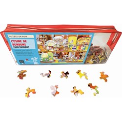 Puzzle Michele Wilson (W114-100) - Laure Cacouault: "Sweet Factory" - 100 piezas